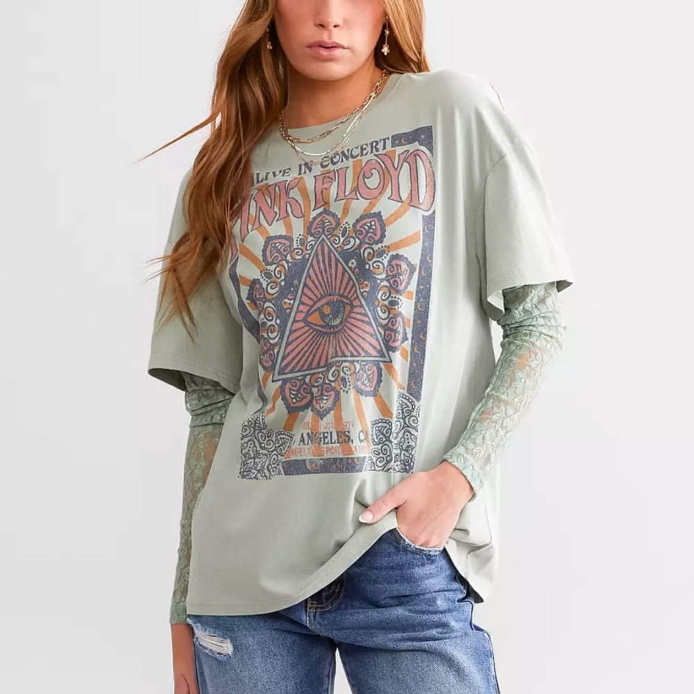 Goodie Two Sleeves Pink Floyd Band T-Shirt